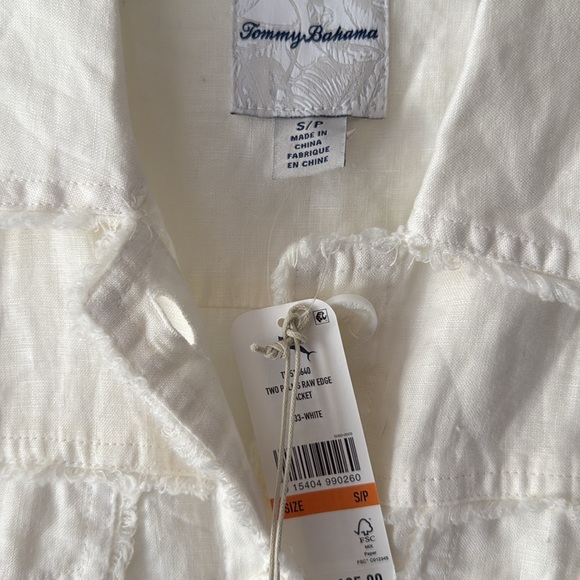 NWT Tommy Bahama Two Palms Raw Edge Jacket - Picture 6 of 6